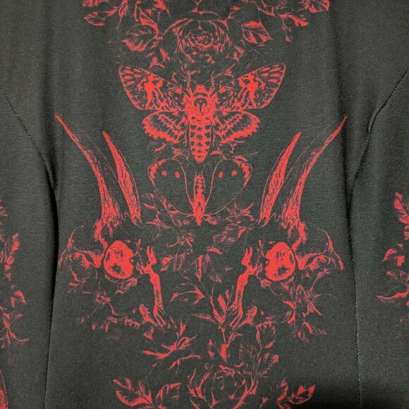 EUC Blackmilk Venom Veil Longline Evil Tee Dress - Picture 2 of 4